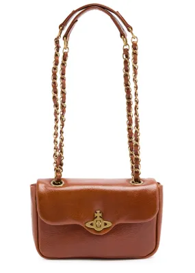 VIVIENNE WESTWOOD Anita small leather shoulder bag  -                         -                     -                