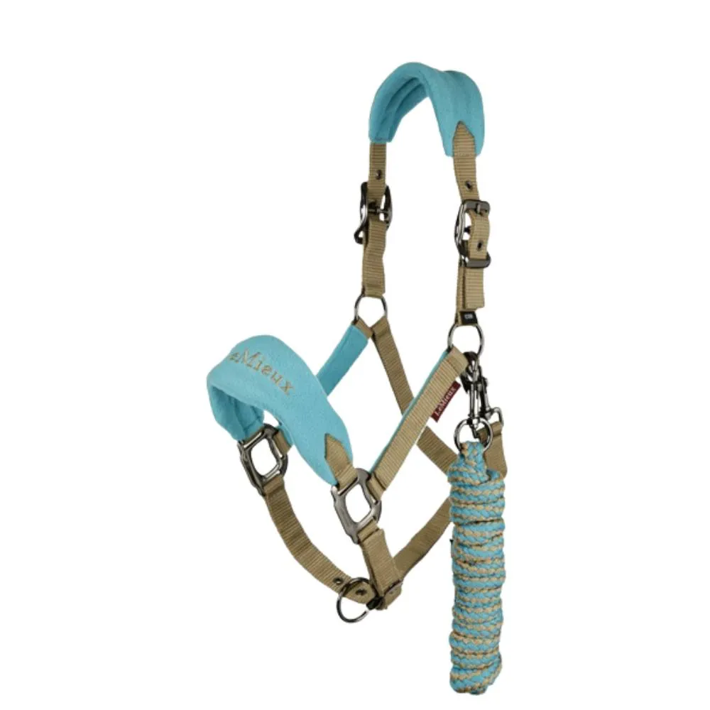 Vogue Fleece Headcollar & Leadrope by Le Mieux