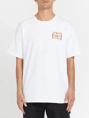 Volcom Workwear Nailed Short Sleeve Tee - White