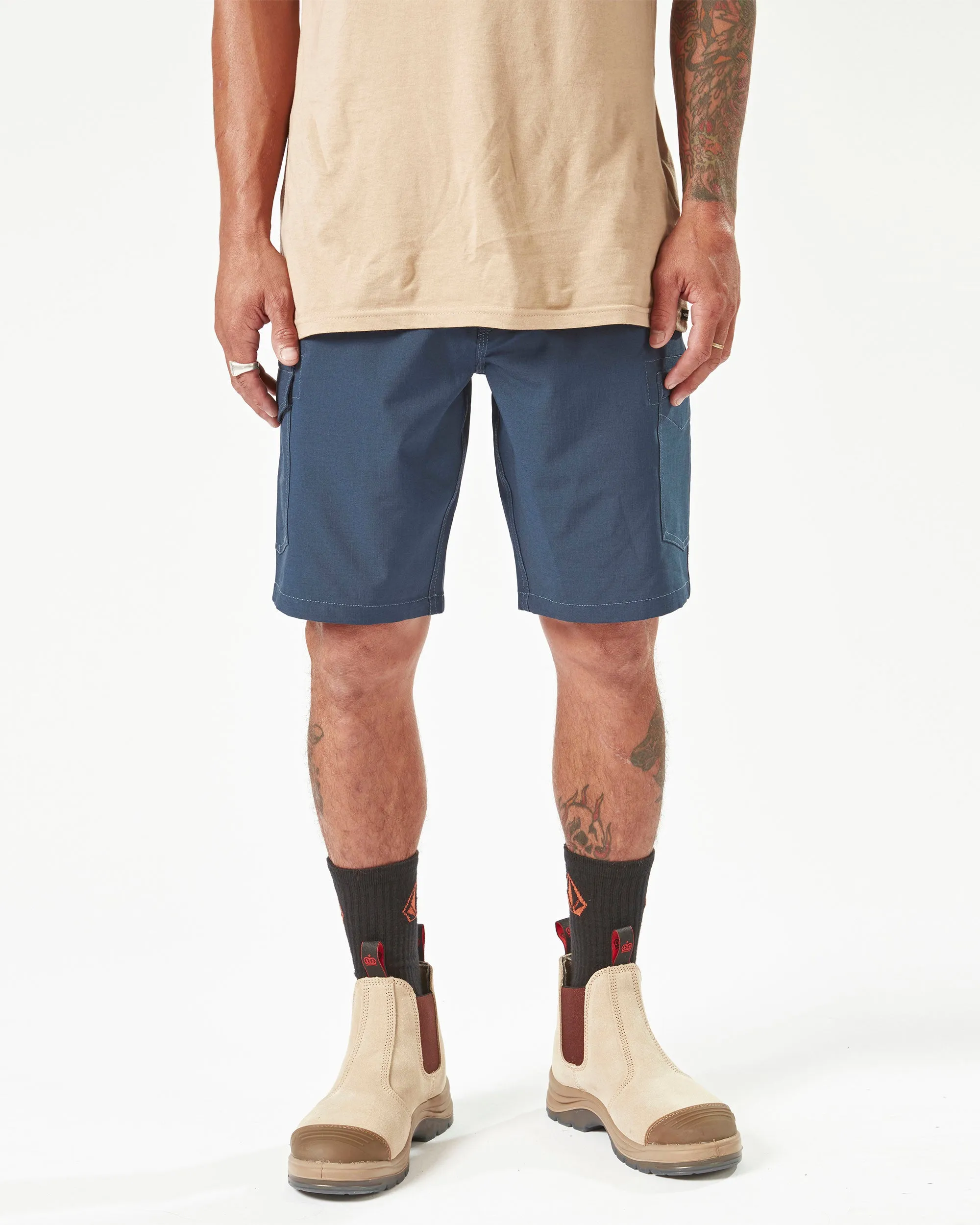 Volcom Workwear Slab Hybrid Shorts - Navy