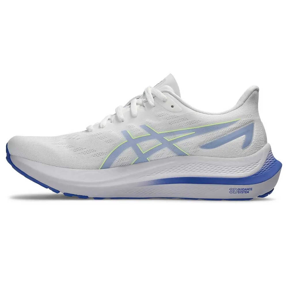 Women's GT-2000 12 Running Shoe  - White/Sapphire - Wide (D)