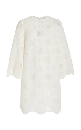 Zimmermann Junie Lace Cotton Tunic Dress