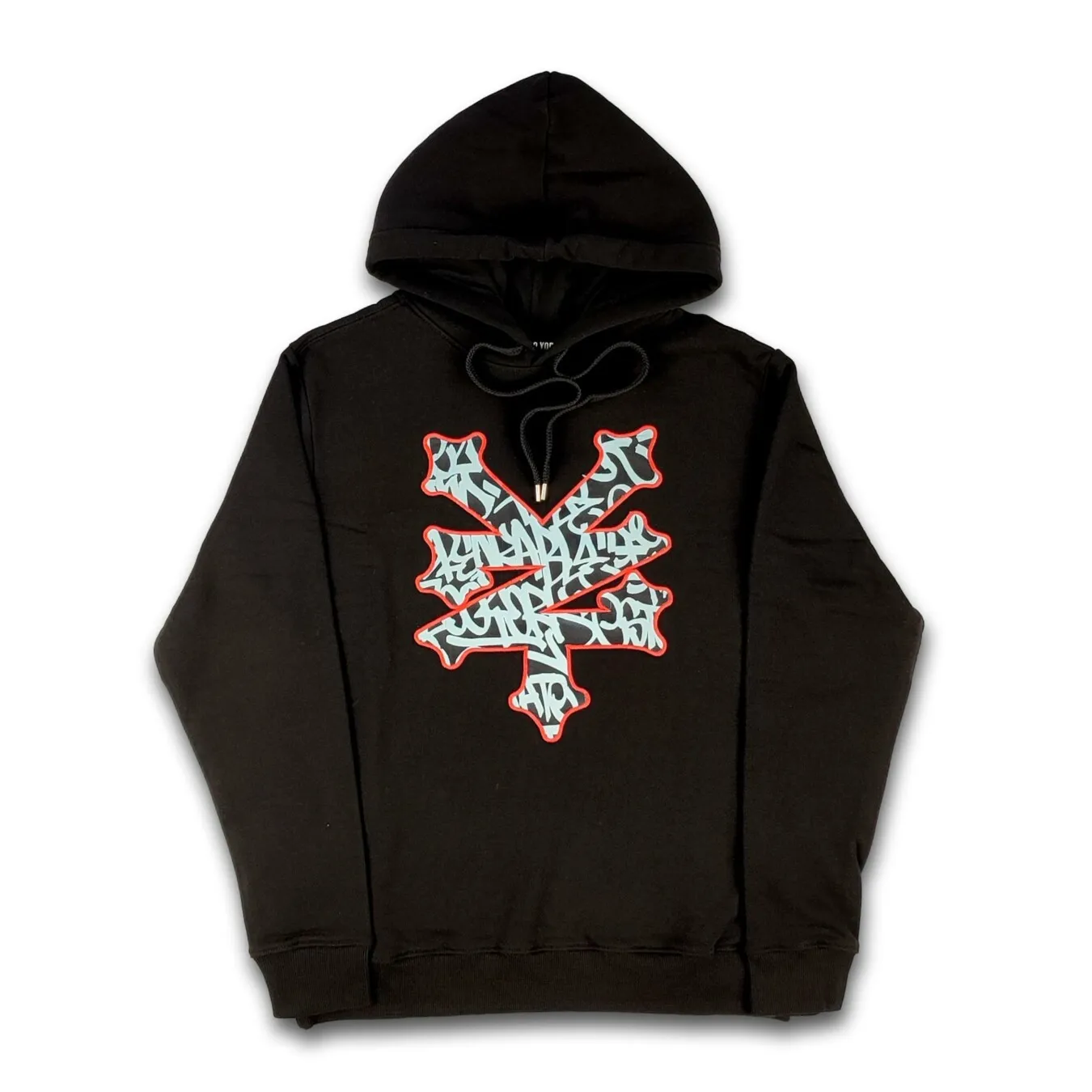 ZOO YORK HOODIE FELPA LOGO BLACK